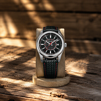 Montre mécanique automatique pour homme avec logo personnalisé OEM ODM, vente en gros, boîtier en acier inoxydable, étanche, date, calendrier, montre-bracelet pour homme