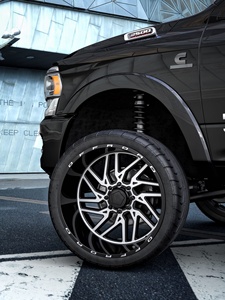 Jantes tout-terrain 20*9 20*10 5x5 5x5.5 6x5 6x5.5 pour Toyota Nissan pour camions GM Sierra Silverado Bronco SUV - Product Image 5