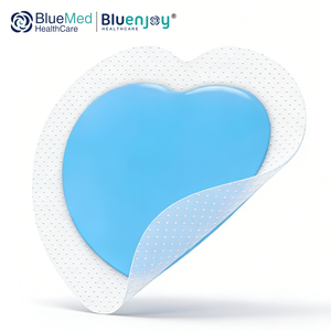 Pansement médical à faible sensibilité Bluenjoy en hydrogel de silicone, classe II, certifié CE, pour soins des plaies post-opératoires et incisions - Product Image 2