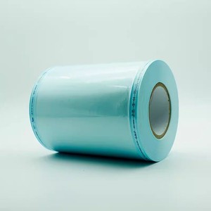 Sacs de stérilisation dentaire en papier et plastique en rouleau, film bleu thermoscellable, autoclave à vapeur, usage médical, certifié EN868 - Product Image 3