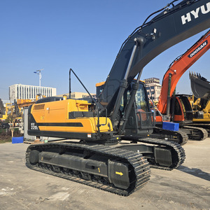 Nueva excavadora sobre orugas Hyundai HX220L hecha en Corea del Sur, pala de orugas de 22 toneladas HX220L excavadora sobre orugas Hyundai HX220L - Product Image 5