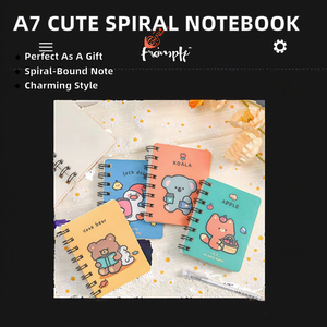 Giao Hàng Nhanh Chóng Dễ Thương A7 Kích Thước Nhỏ Xoắn Ốc Máy Tính Xách Tay Dễ Dàng Tear Khuyến Mại Trường Nguồn Cung Cấp Trẻ Em Của Văn Phòng Phẩm & Quà Tặng - Product Image 2