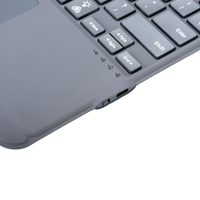 Vente chaude magnétique détachable sans fil iPad Pro Air 13 pouces M4 2024 tablette clavier étui 7 couleurs rétro-éclairage pavé tactile 2024