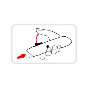 METRICA - 09106 CORTADOR DE SEGURIDAD 150 MM - EAN 8001066091065 CUCHILLOS Y CORTADORES - Product Image 2