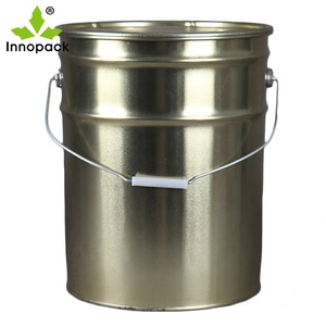 18 Lít Sơn Màu Đỏ Kim Loại <span class=keywords><strong>Tin</strong></span> Xô Với Hoop Nắp - Product Image 6