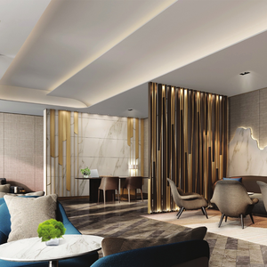 Ensemble de mobilier d'hôtel de luxe sur mesure, raffiné et complet, avec accents en verre, pour les lieux hôteliers haut de gamme - Product Image 5