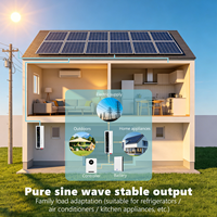 12/24/48Vdc 110/230Vac opsiyonel 1KW 1.5kw 2KW 3KW 4KW 5KW 6KW kapalı ızgara güneş invertör güneş 1000w fiyat US $95.00