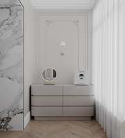 Vermonhouzz : Derniers Ensembles Complets de Rangement Intégré pour Armoire de Chambre Blanche, Design de Menuiserie Intelligente