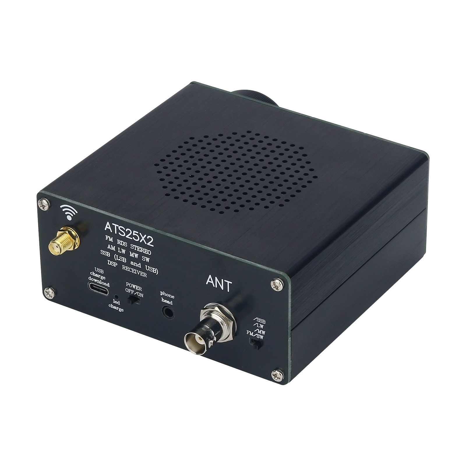 ATS25X2 Radio Receiver FM RDS AM LW MW SW SSB DSP Receiver with