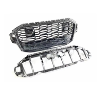 Calandre avant de voiture PNB de haute qualité, noir brillant ABS, neuve avec ACC pour Audi Q7 RSQ7 2020-2023, installation facile