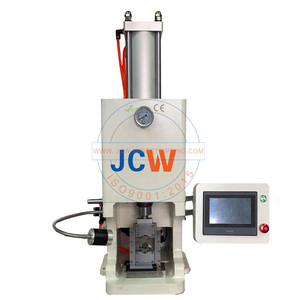 Alat <span class=keywords><strong>Crimping</strong></span> Kabel Otomatis Berkualitas Tinggi JCW-10TH Mesin Crimp Terminal Pneumatik - Product Image 1