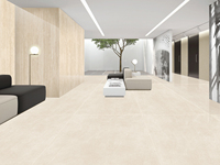 Pierres artificielles aspect travertin beige KLA111, pierres frittées durables à faible entretien pour les projets de décoration intérieure et extérieure