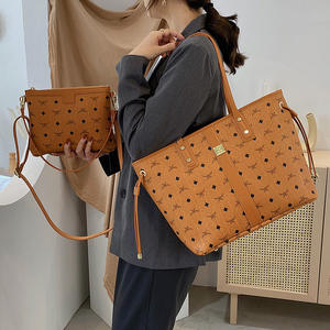 Bolsos Retro de moda para mujer, conjunto de dos piezas, bolso de hombro de lujo Popular de gran capacidad para mujer - Product Image 3