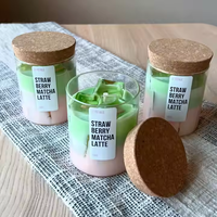 Bougie en gel parfumée aromathérapie créative AIKUN, sans fumée, décoration de bureau, cadeau pour les bars, pour Pâques