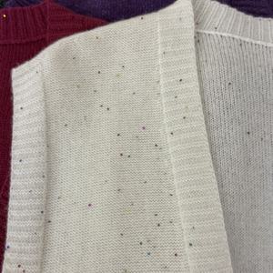 Gilet coréen personnalisé pour femmes, col en V, tricoté, <span class=keywords><strong>pull</strong></span> torsadé à câble, <span class=keywords><strong>pull</strong></span> sans manches, gilet, haut en laine pour l'automne et l'hiver - Product Image 3