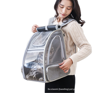 Sac à dos de grande capacité léger et respirant pliable pour cage à chat Sac de voyage à la mode pour animaux de compagnie résistant à la lumière pour chiens Bouton en nylon - Product Image 6