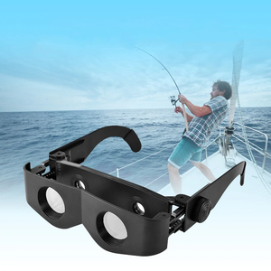 1PC Loupe télescopique portable noire de type lunettes pour la pêche, la randonnée et les concerts (corps principal) - Product Image 4