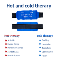 Compresse chaude/froide ajustable pour taille et épaule avec logo personnalisé OEM, enveloppement réutilisable double face pour soulager la fatigue et les gonflements