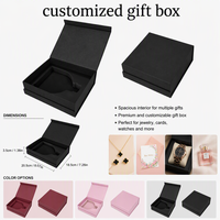 Boîte cadeau pour bébé, carton couché personnalisé, fermeture magnétique, emballage de luxe avec fenêtre, recyclable, vente en gros