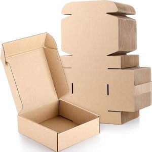 Cajas de Envío Pequeñas de Cartón Corrugado para Regalos de Navidad, Cajas de Cartón para Envíos de Pequeñas Empresas - Product Image 1