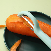 Groothandel Y-vormige roestvrijstalen groente- en fruit-schiller, aardappel- en appelschiller, keukenhulpje