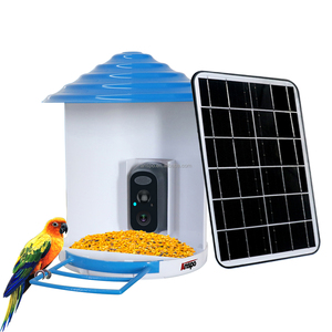 Mangeoire à <span class=keywords><strong>oiseaux</strong></span> sauvages avec reconnaissance IA, mangeoire à <span class=keywords><strong>oiseaux</strong></span> intelligente avec caméra WIFI, caméra solaire intelligente 2MP, caméra de sécurité sans fil CCTV, caméra IP - Product Image 4