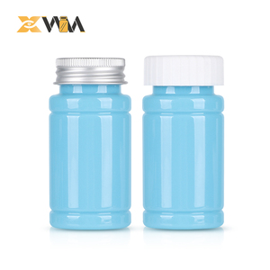 Factory Direct PET Capsule Bottle 100-250ml Blue Glossy Finish for Nutraceutical &amp; Vitamin Storage - Product Image 6