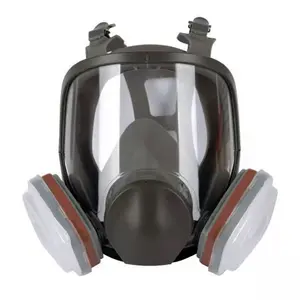 Maschera antigas per respiratore chimico per fumatori a pieno facciale riutilizzabile al 6800
