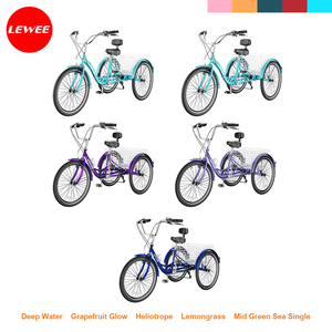 Triciclo motorizzato chiuso per adulti Lewee, 7 velocità, 26 pollici, <span class=keywords><strong>a</strong></span> <span class=keywords><strong>tre</strong></span> <span class=keywords><strong>ruote</strong></span> - Product Image 5