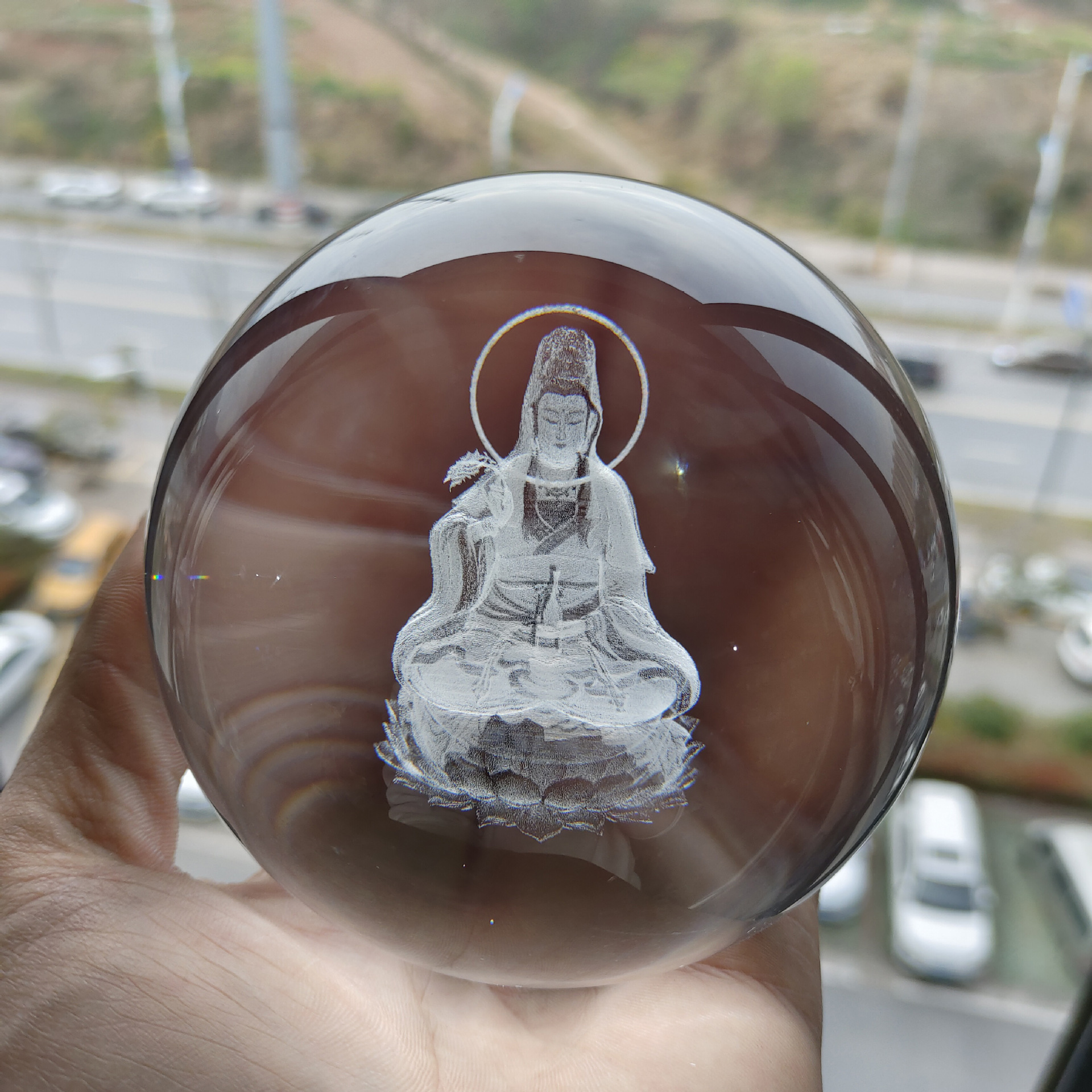 Guanyin coloré