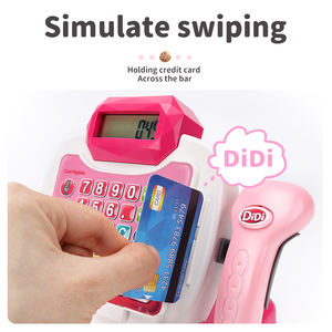 Machine de <span class=keywords><strong>caisse</strong></span> <span class=keywords><strong>enregistreuse</strong></span> multifonction pour enfants, jouets avec Simulation de lumière et de musique, lecture de <span class=keywords><strong>caisse</strong></span> <span class=keywords><strong>enregistreuse</strong></span> - Product Image 2