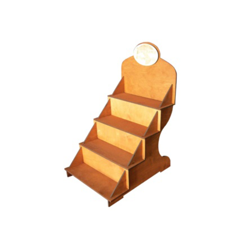 Apache Light Duty Customizable Plywood Perfume Display Rack for Supermarket Stores — view 3