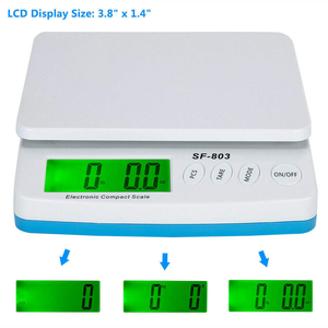 Báscula Digital Electrónica Portátil Veidt, Mini Plataforma Pequeña, Precisión de 1g, Material ABS, SF-803, Alta Medición - Product Image 4