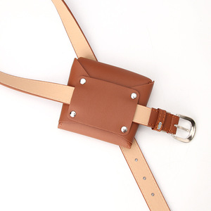 Fashion Mini Coin Purse Versatile Dress Detachable PU <b>Leather</b> Pin Buckle Multi Functional <b>Small</b> Fanny Pack Women Belt <b>Bag</b> - Product Image 3