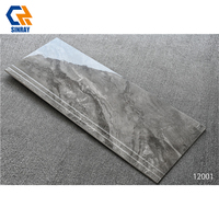 Carreaux de sol en porcelaine polie antidérapants pour escaliers intérieurs de villa, 470x1200mm, pour cour, salon, résistant aux acides