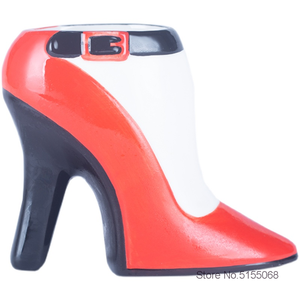 Vaso de Cóctel de Cerámica con Diseño de Taza Tiki, Estilo <span class=keywords><strong>Hawaiano</strong></span>, Zapatos de Tacón Alto Rojos para Mujer, 490 ml - Product Image 1
