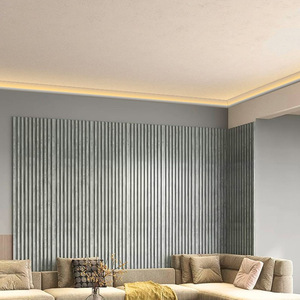Top vendita corona modanatura LED canale in alluminio profilo battiscopa battiscopa per soffitto soggiorno camera da letto <span class=keywords><strong>cucina</strong></span> casa - Product Image 3