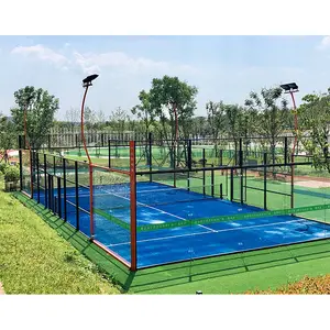 Low Cost Paddle Tennis Court Outdoor Padel Court Tennis Player Paddle Court For Outdoor Padel Sports