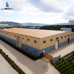 Entrepôt préfabriqué en acier à faible coût à prix d'usine pour la construction et la construction d'ateliers industriels - Product Image 1