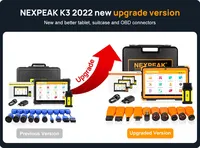 Actualización del Programador de Llaves NexzDAS ND506 Plus, Escáner OBD2 BT 2 en 1 para Autos de 12V y Camiones de 24V, Herramientas de Diagnóstico para Autos/Vehículos Pesados NEXPEAK K3