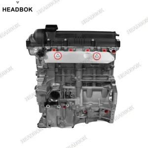 HEADBOK bloques de cilindros de calidad genuina sistema de motor bloque largo completo G4FA G4FC para piezas de automóviles Hyundai montaje de bloque de motor