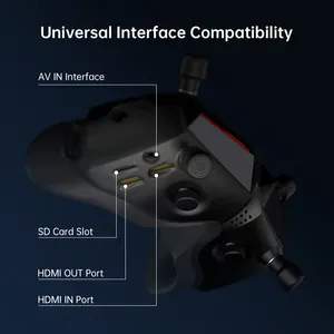 Gafas Caddx Walksnail Avatar 1080P 100Hz OLED FPV 5.8GHz con Seguimiento de Cabeza Integrado, Material EVA, Alcance Superior a 4km, 50 FOV - Product Image 6