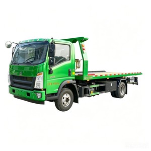 Camiones de Remolque HOWO de 3 Toneladas con Volante a la Derecha, Camiones de Recuperación con Plataforma Plana en Venta - Product Image 1