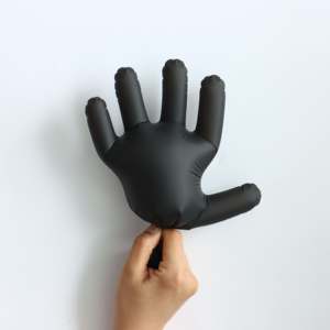 Guanti monouso in TPE guanti in plastica per la pulizia del guanto in TPE da cucina impermeabile blu bianco nero in vendita - Product Image 2
