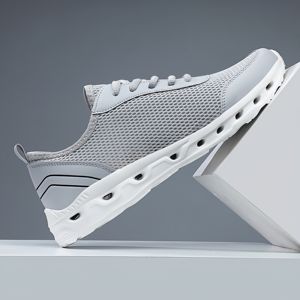 أسلوب مشي منخفض القطع للرجال ، أحذية جري خارجية خفيفة الوزن وقابلة للتنفس ، مبطنة بنعل سميك ضد الانزلاق - Product Image 4