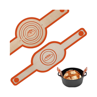 Spatula Silikon Anti Lengket Ramah Lingkungan, Food-Grade, Dapat Digunakan Kembali, Aman untuk Mesin Cuci Piring & Oven, Alat Panggang & Kue, Tersedia