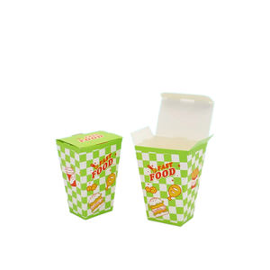 Cajas de papel para palomitas al por mayor, diseño personalizado, paquete de palomitas, cajas para llevar comida, empaques para papas fritas - Product Image 6