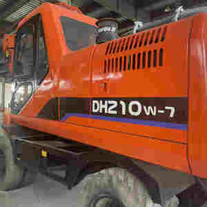 Doosan รถขุดมือสอง21TON DH210W-7มีล้อขนาดใหญ่พร้อม EPA และ CE ผลิตในเกาหลีใช้เวลาทำงานต่ำมาก - Product Image 3