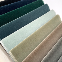 Tissu d'ameublement tissé en laine de mohair tissus en rouleau pour canapé vente en gros