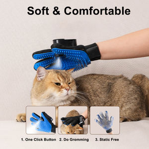 3 in 1 ricaricabile cane gatto massaggio pulizia acqua Spray spazzola a vapore vaporosa guanti per toelettatura animali domestici - Product Image 3